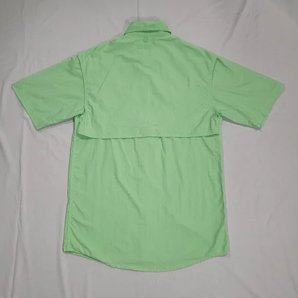 Magellan Sports Wear Mens Green Shirt Button Down Short Sleeves Sz S - Picture 7 of 10